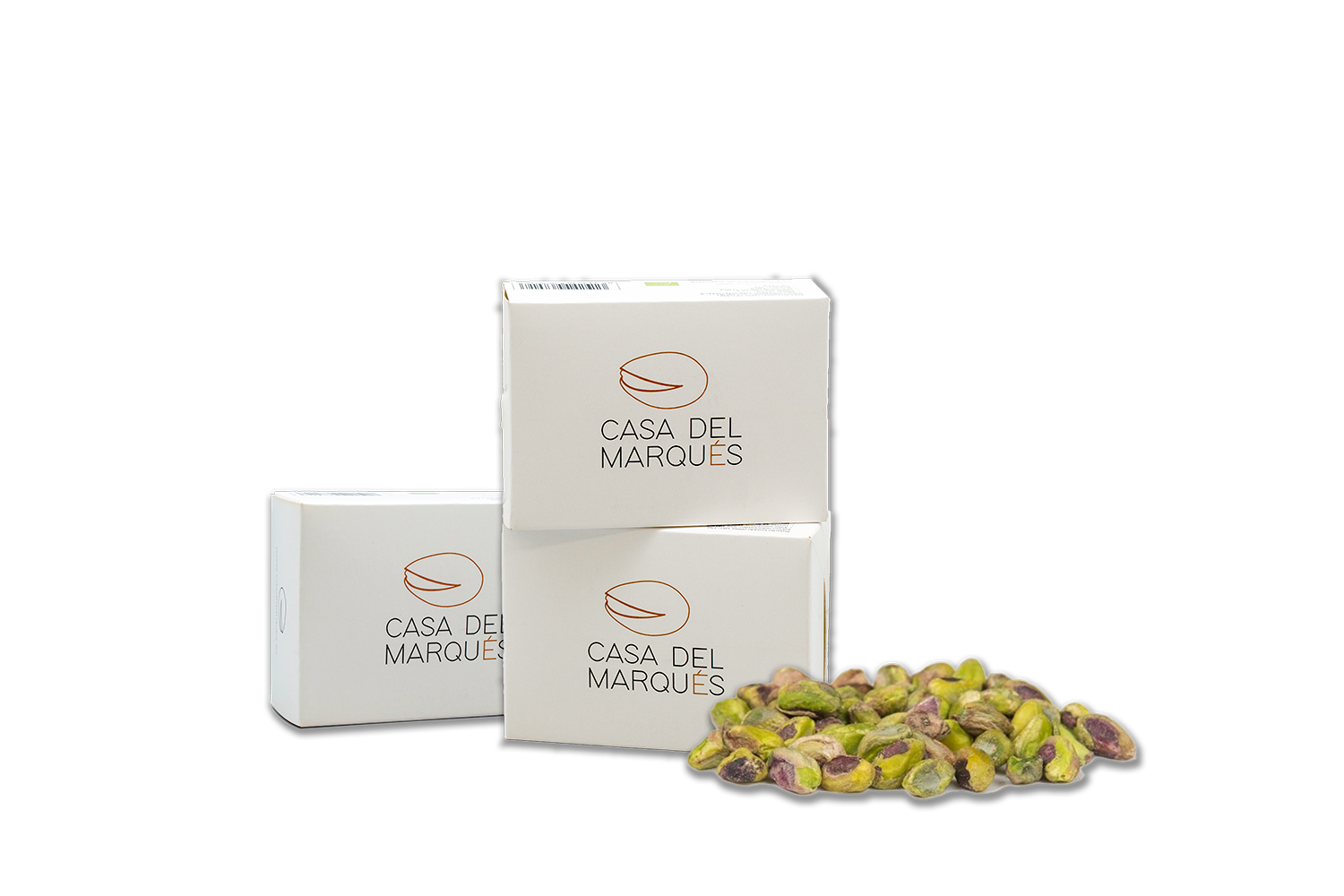 Pack de 3 cajas de pistacho pelado ecológico 100 gr